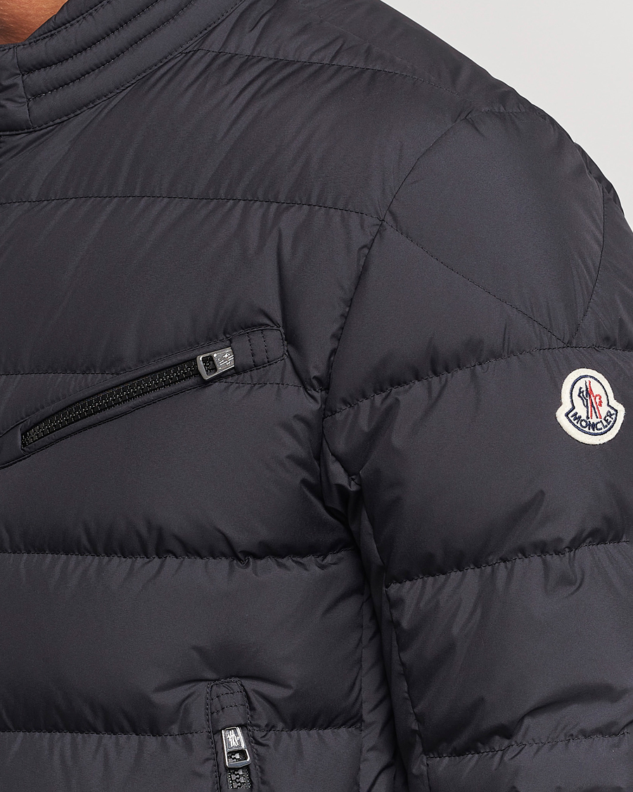 Heren | Jassen | Moncler | Authie Biker Jacket Black
