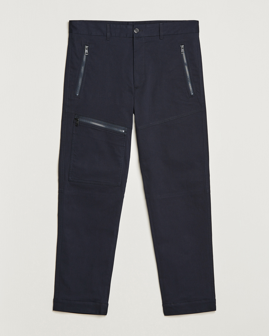 Heren | Broeken | Moncler | Technical Zip Trousers Navy
