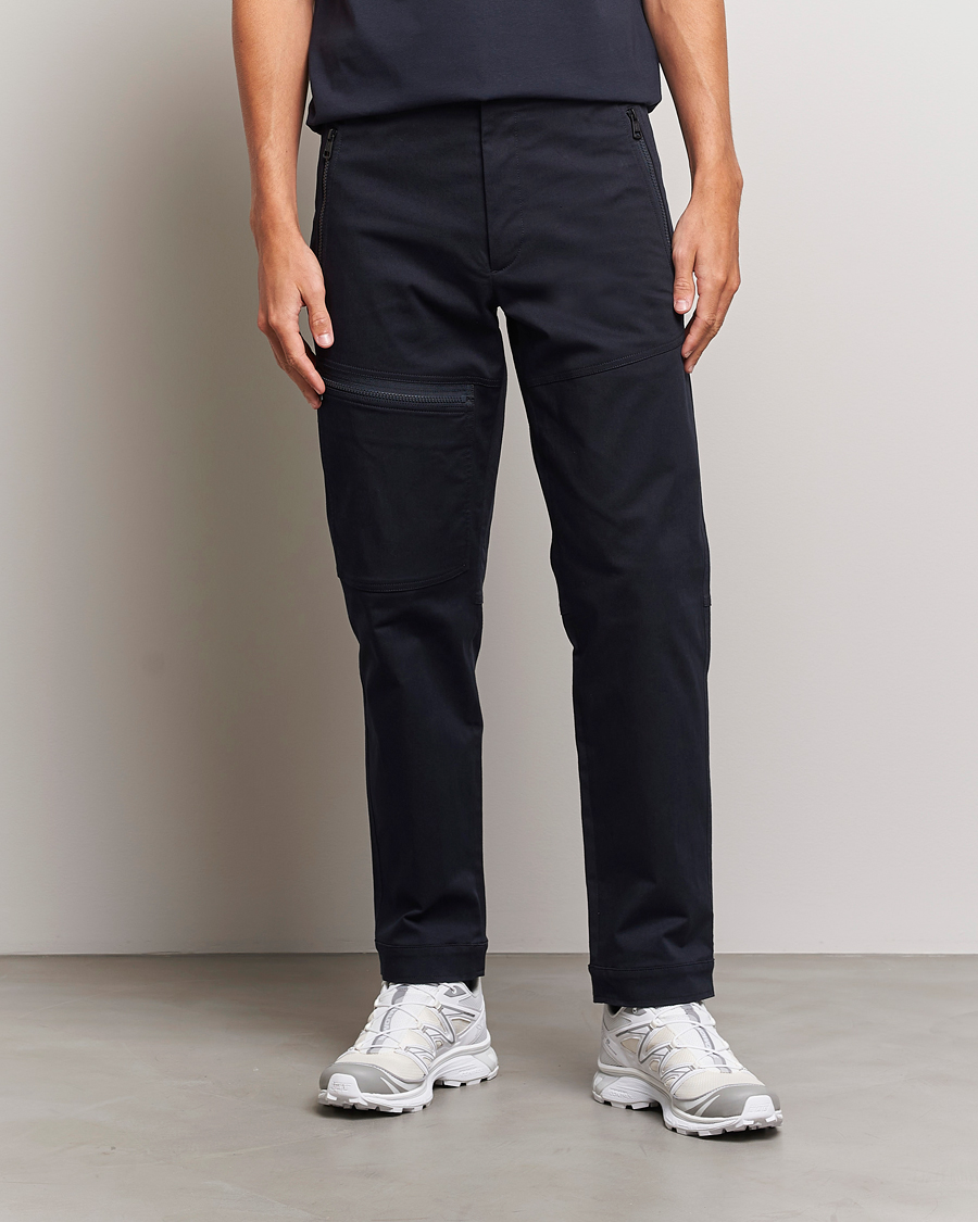 Heren | Broeken | Moncler | Technical Zip Trousers Navy
