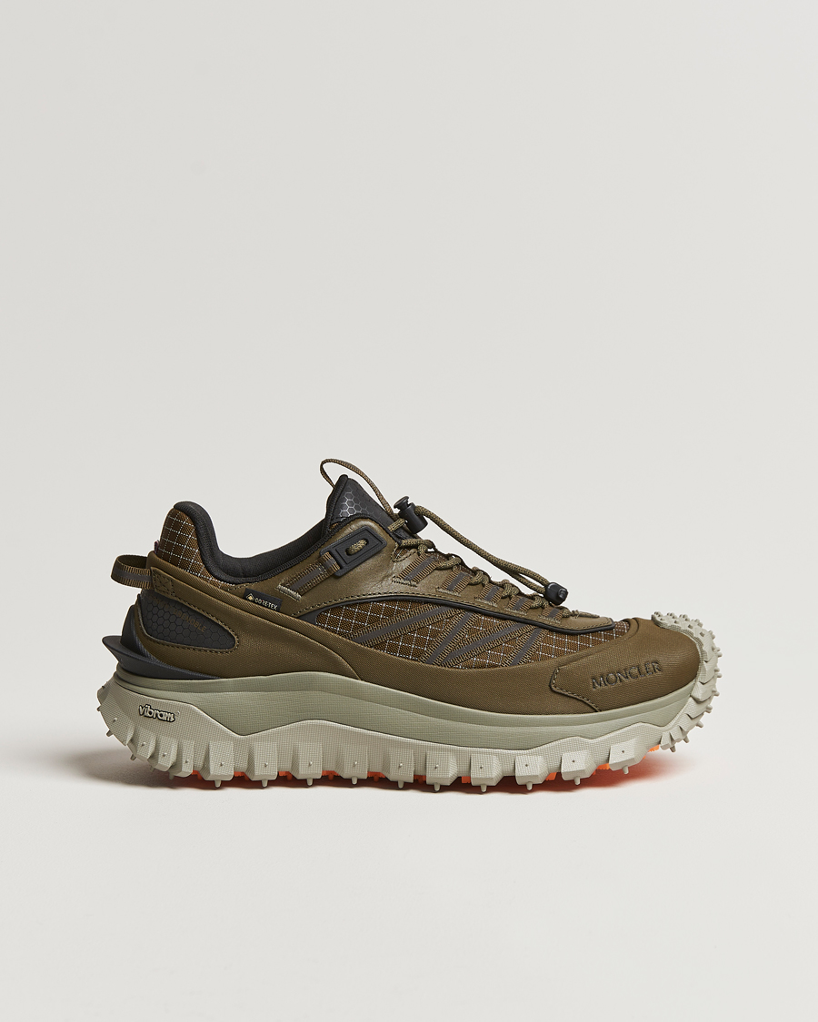 Heren | Moncler Trailgrip GTX Sneakers Olive | Moncler | Trailgrip GTX Sneakers Olive