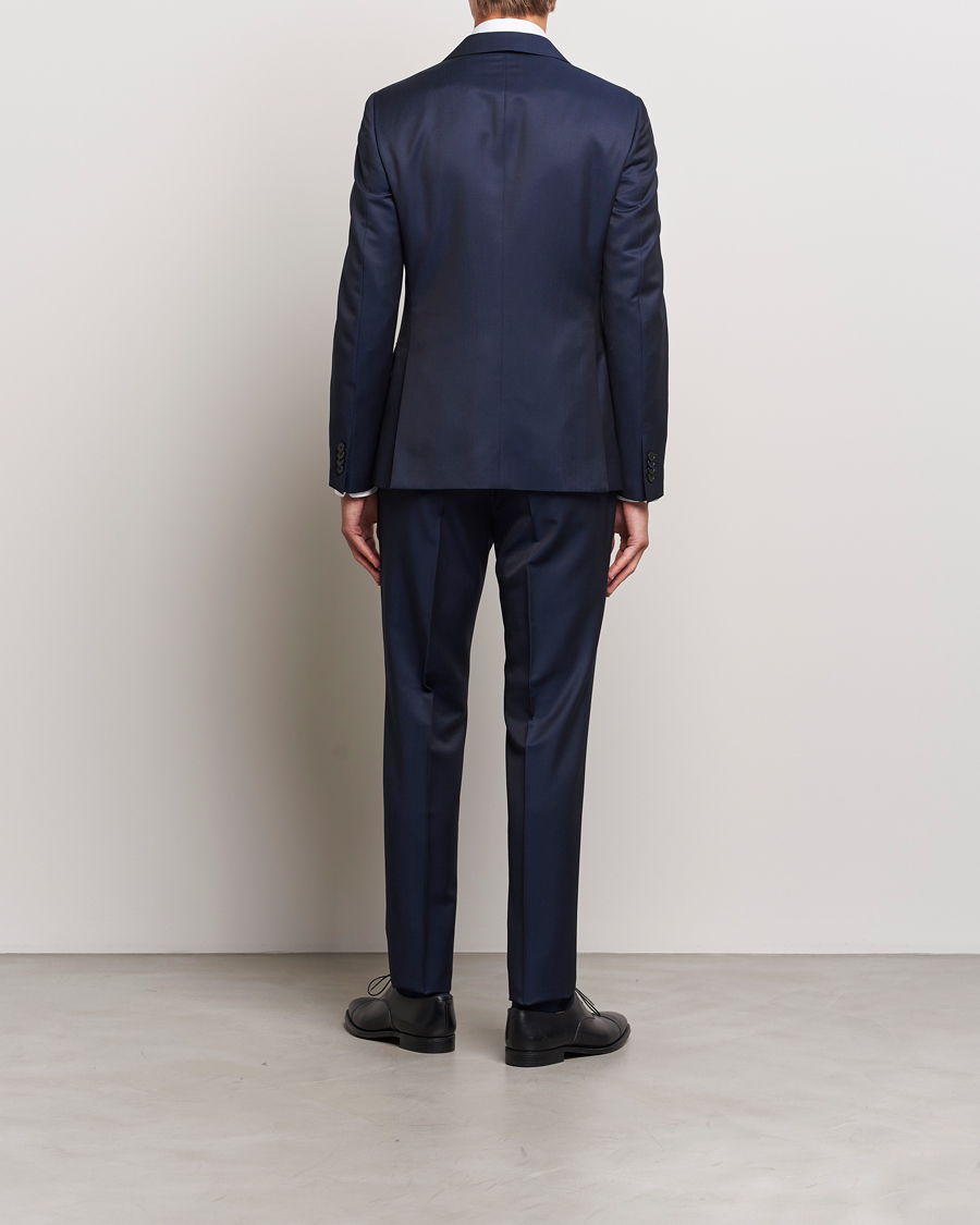 Heren | Zegna | Zegna | Tailored Wool Suit Dark Blue