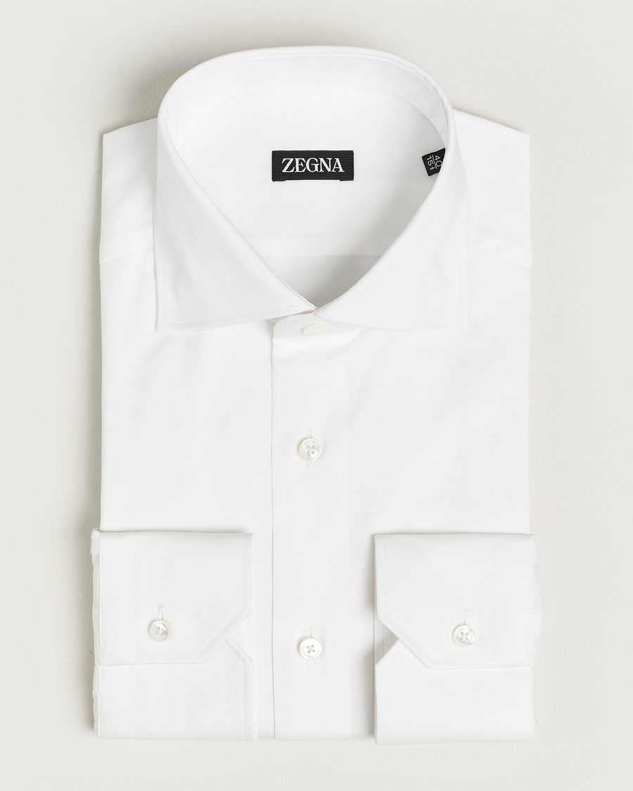 Heren | Zegna | Zegna | Slim Fit Dress Shirt White