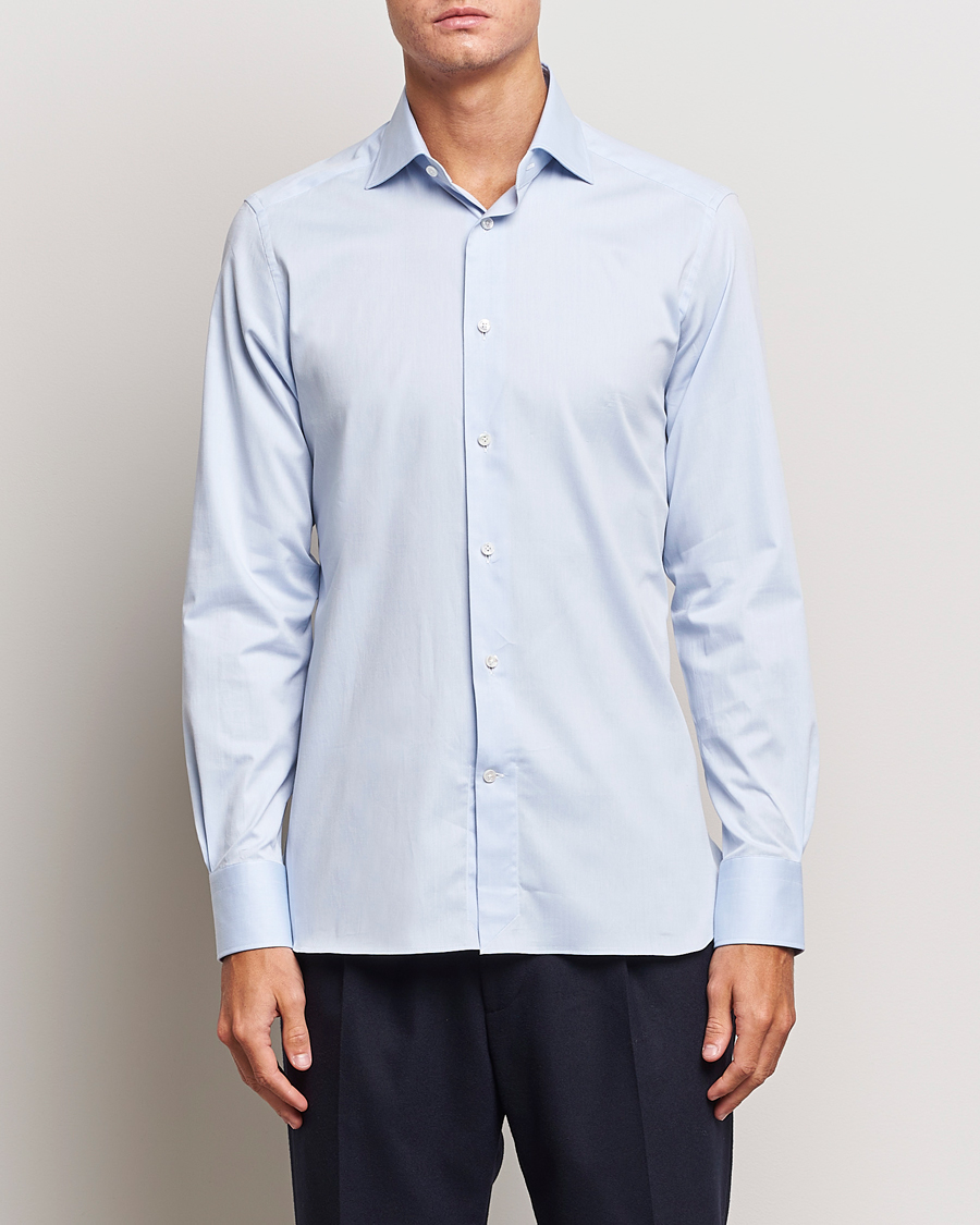 Heren | Zegna | Zegna | Slim Fit Dress Shirt Light Blue