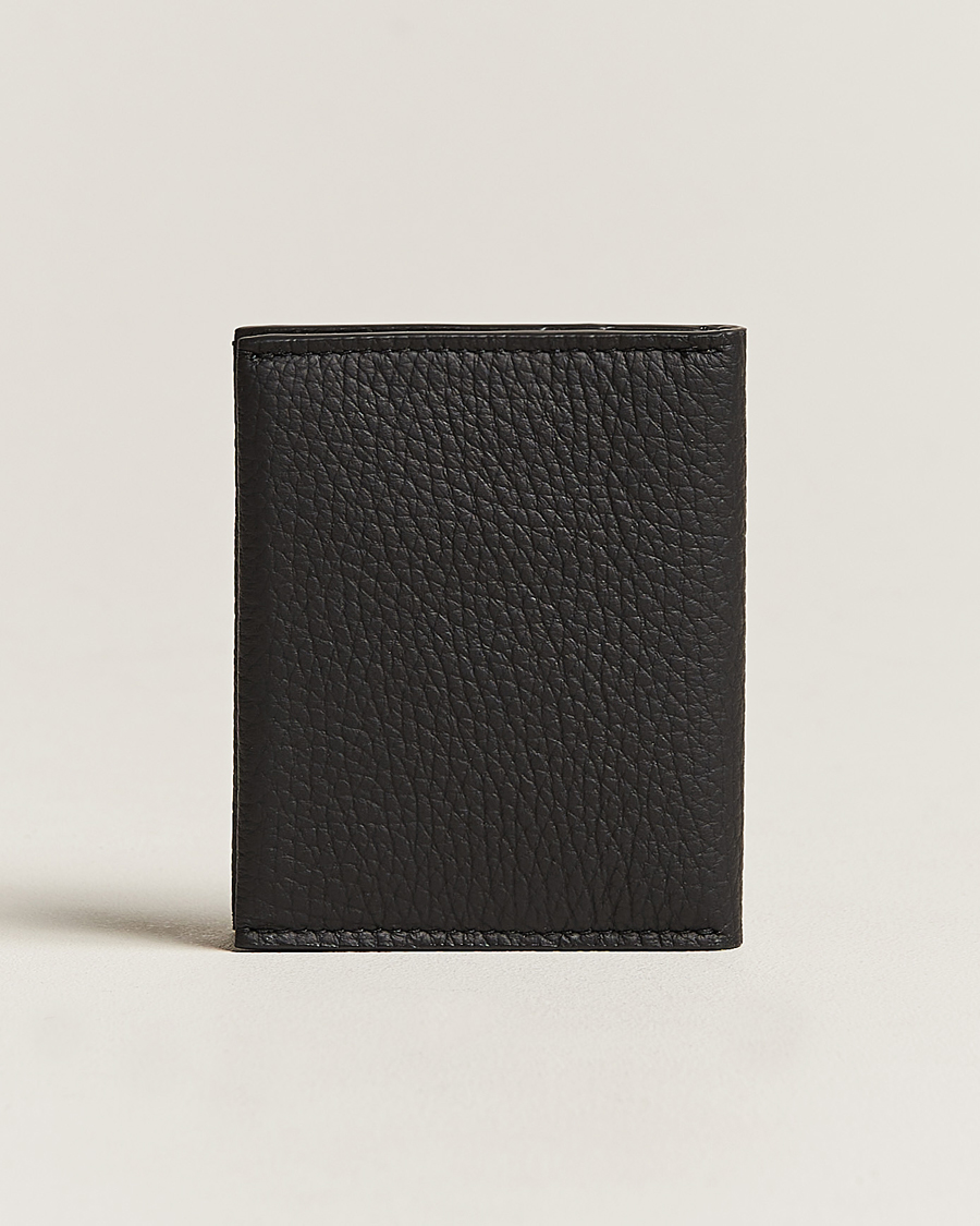 Heren |  | Zegna | Grain Leather Wallet Black