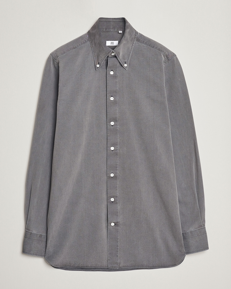 Heren | Afdelingen | 100Hands | Cloud Washed Denim Shirt Grey