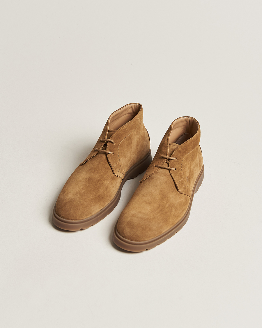 Heren | Tod's Polacchino Chukka Boots Brown Suede | Tod's | Polacchino Chukka Boots Brown Suede