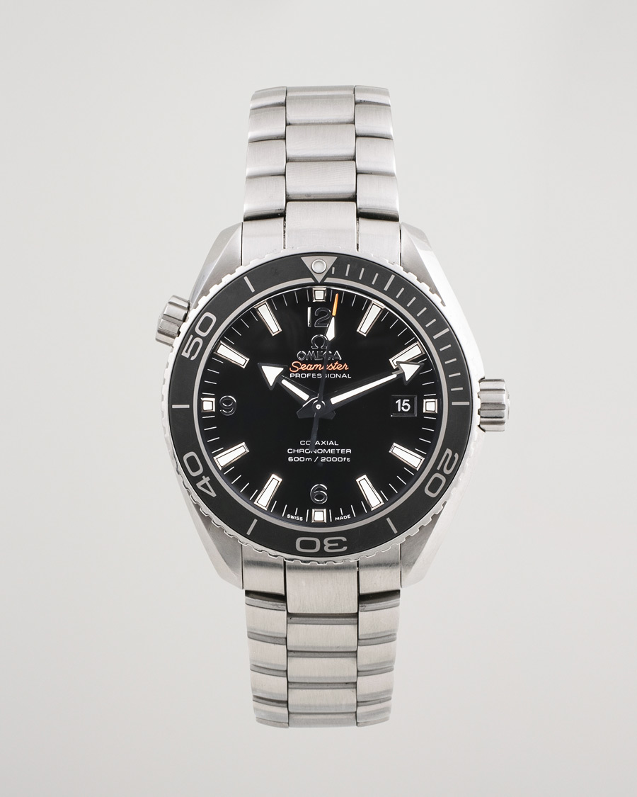 Heren | Omega Pre-Owned Seamaster Planet Ocean 232.30.46.21.01.001 Steel Black | Omega Pre-Owned | Seamaster Planet Ocean 232.30.46.21.01.001 Steel Black