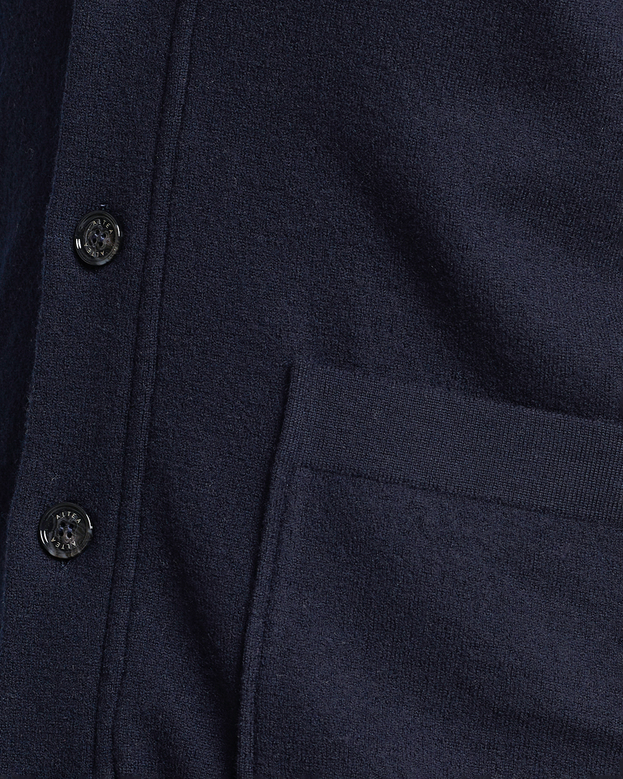 Heren | Truien | Altea | Wool Chore Jacket Navy