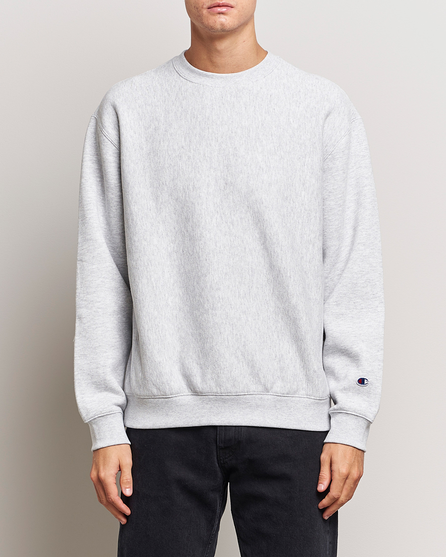 Heren | Kleding | Champion | Reverse Weave Soft Fleece Sweatshirt Grey Melange