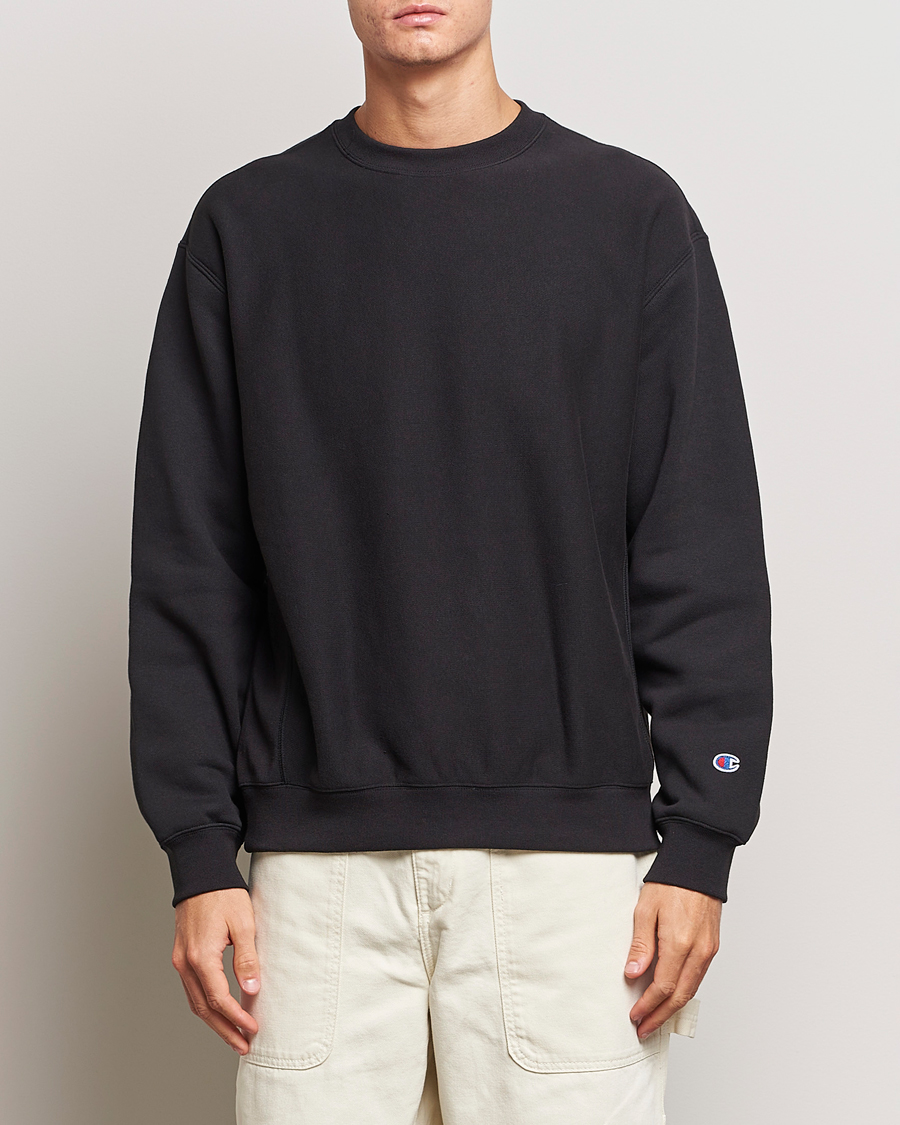 Heren |  | Champion | Reverse Weave Soft Fleece Sweatshirt Black Beauty