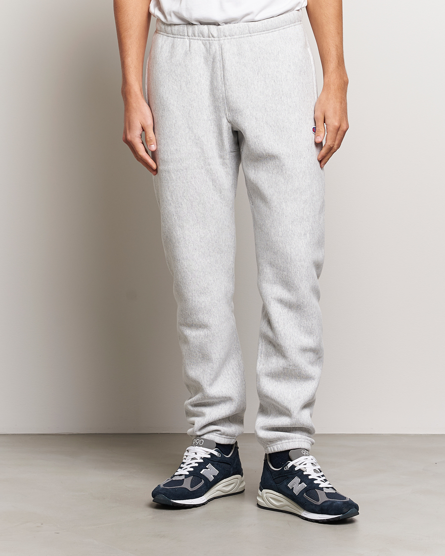 Heren | Champion | Champion | Reverse Weave Soft Fleece Sweatpants Grey Melange