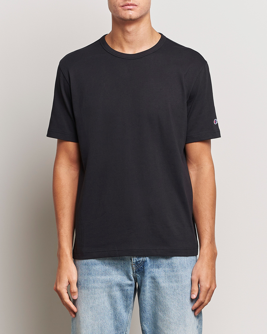 Heren |  | Champion | Jersey Crew Neck T-shirt Black Beauty