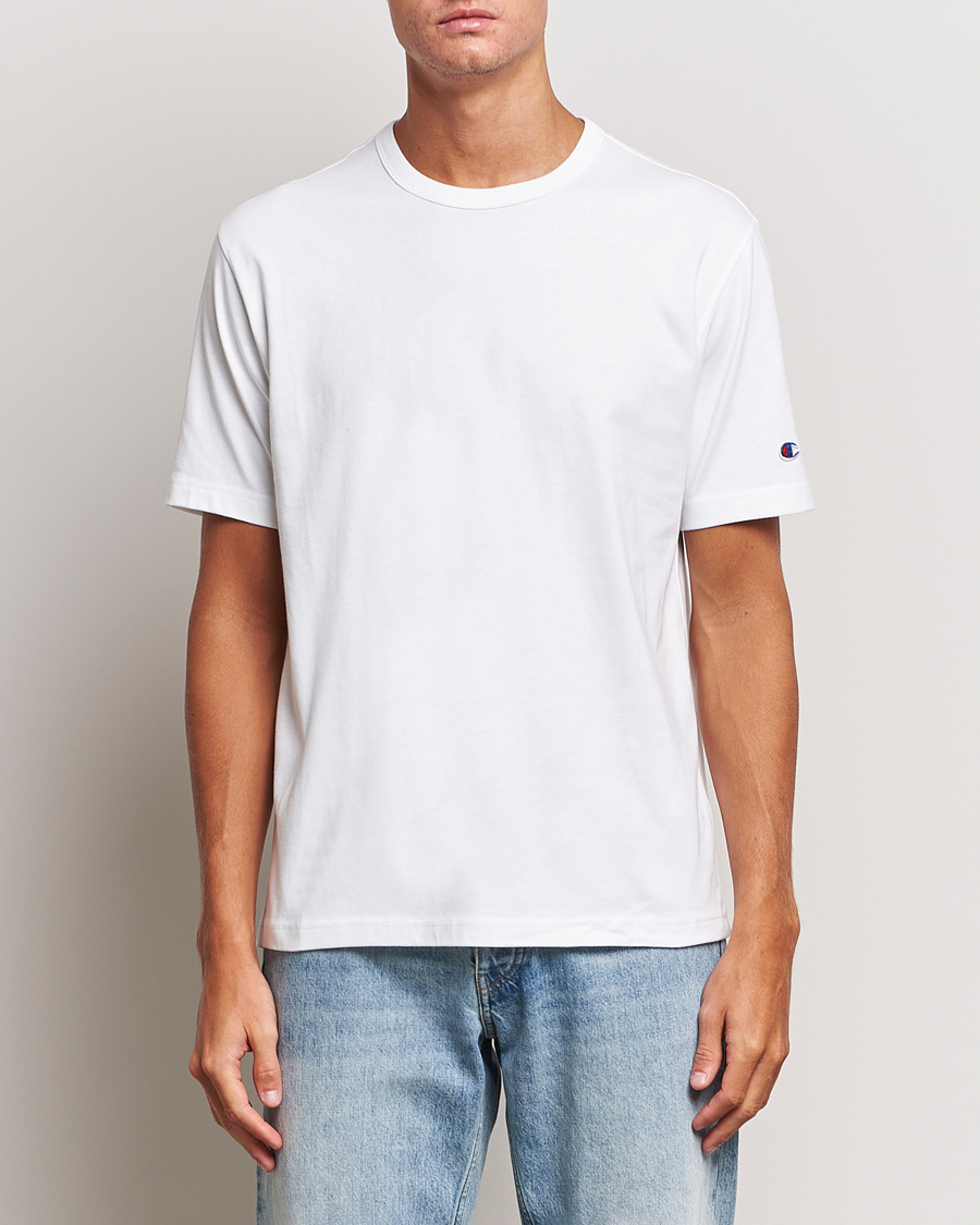 Heren | Champion | Champion | Jersey Crew Neck T-shirt White