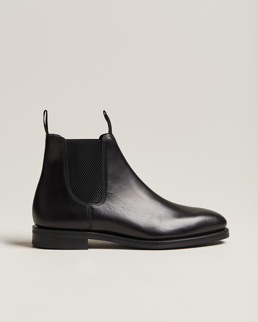 Heren |  | Loake 1880 | Emsworth Chelsea Boot Black Leather