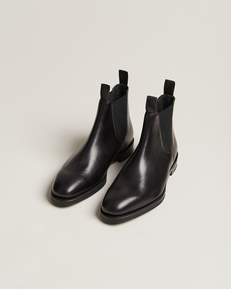 Heren |  | Loake 1880 | Emsworth Chelsea Boot Black Leather