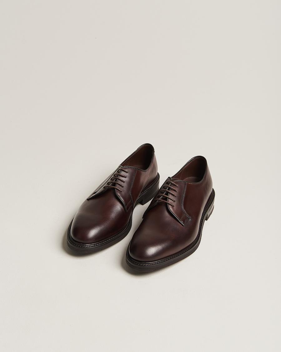 Heren | Derby schoenen | Loake 1880 | Leyburn Derby Dark Brown Oiled