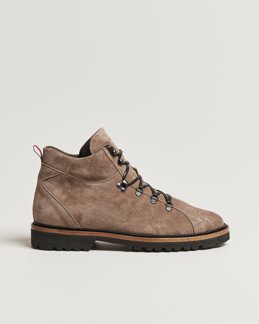 Heren | Kiton St Moritz Winter Boots Taupe Suede | Kiton | St Moritz Winter Boots Taupe Suede