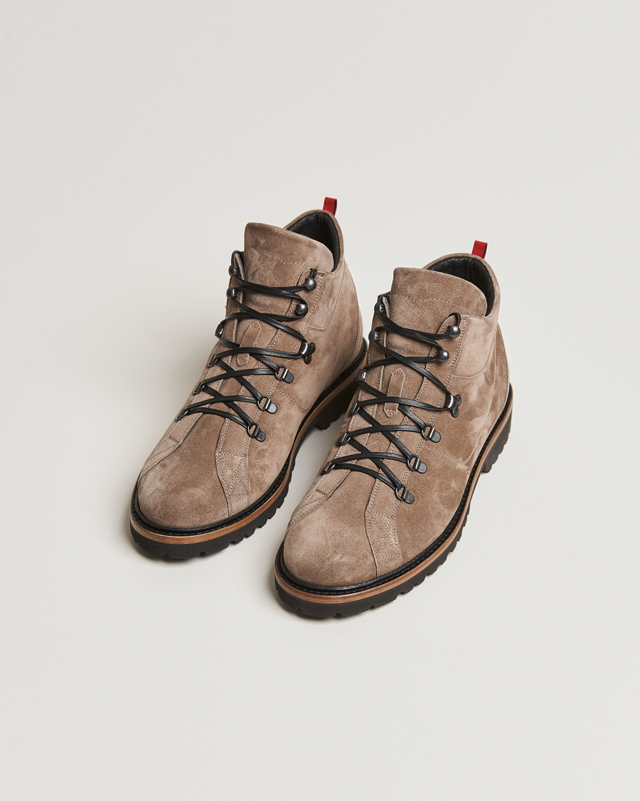 Heren | Kiton St Moritz Winter Boots Taupe Suede | Kiton | St Moritz Winter Boots Taupe Suede