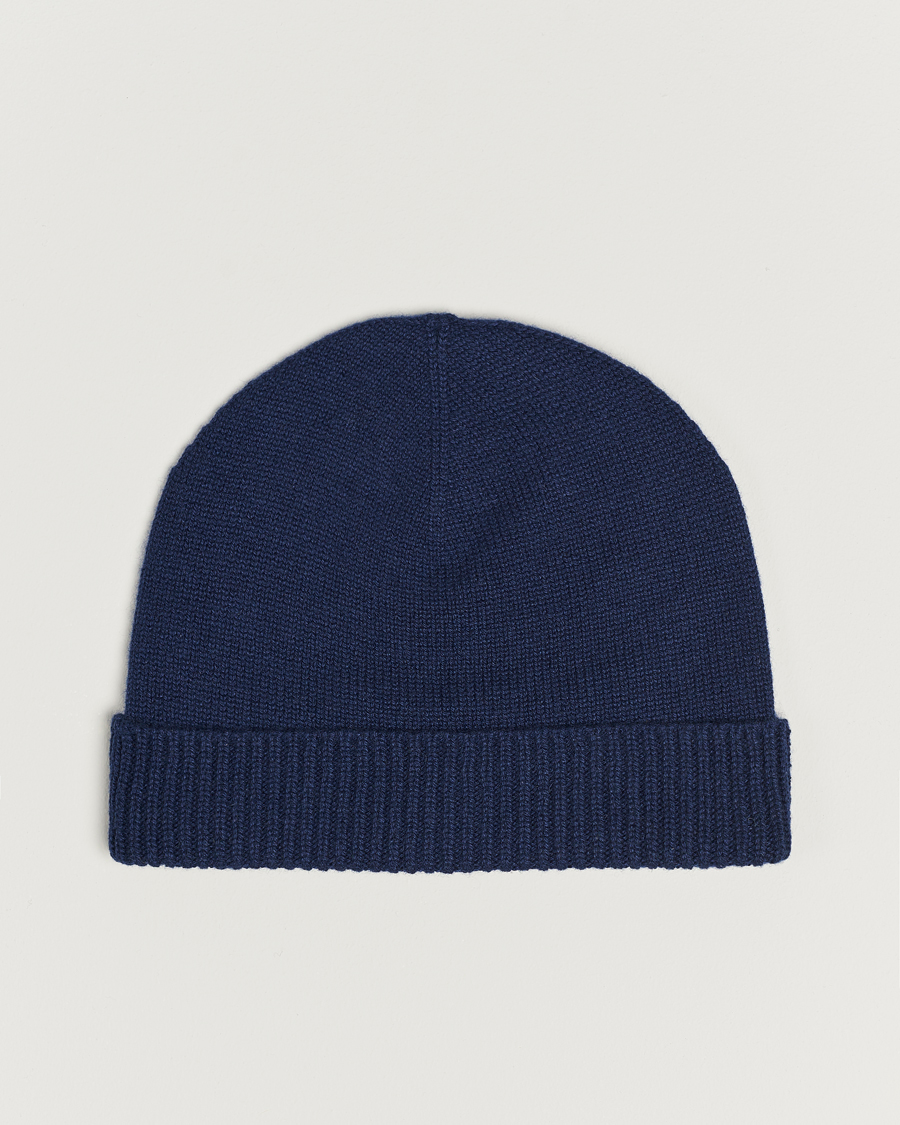 Heren | Kiton Cashmere Beanie Navy | Kiton | Cashmere Beanie Navy