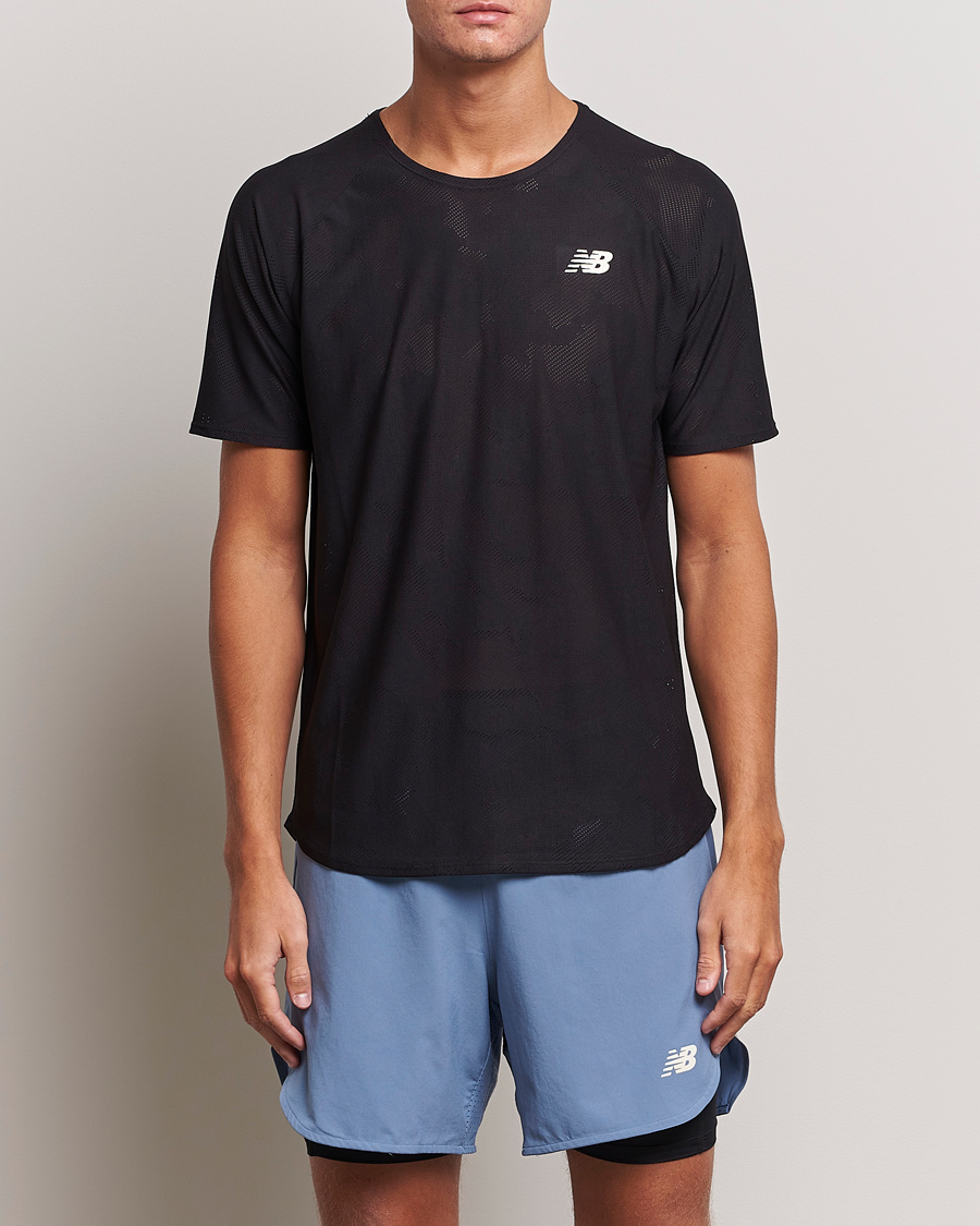 Heren | New Balance Running | New Balance Running | Q Speed Jacquard T-Shirt Black