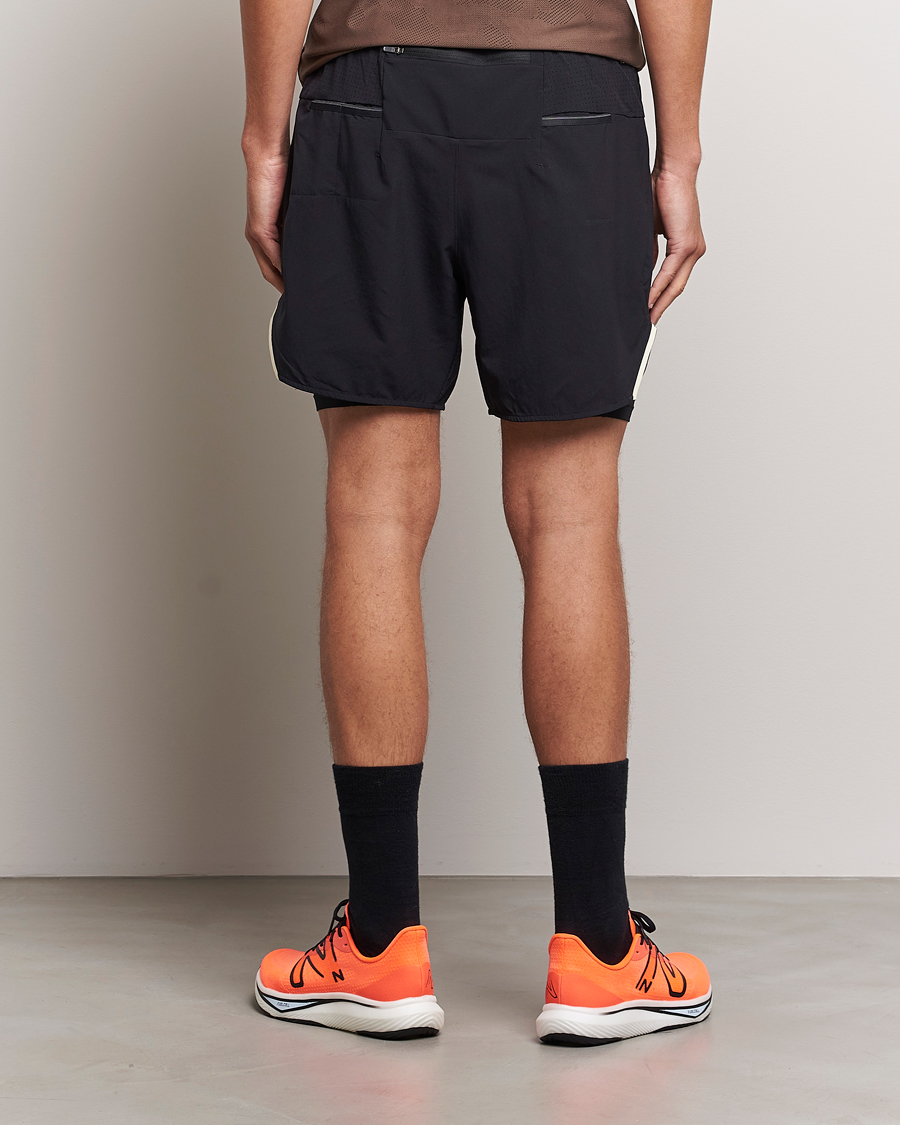 Heren | Korte broek | New Balance | Running Q Speed 2 in 1 Shorts Black
