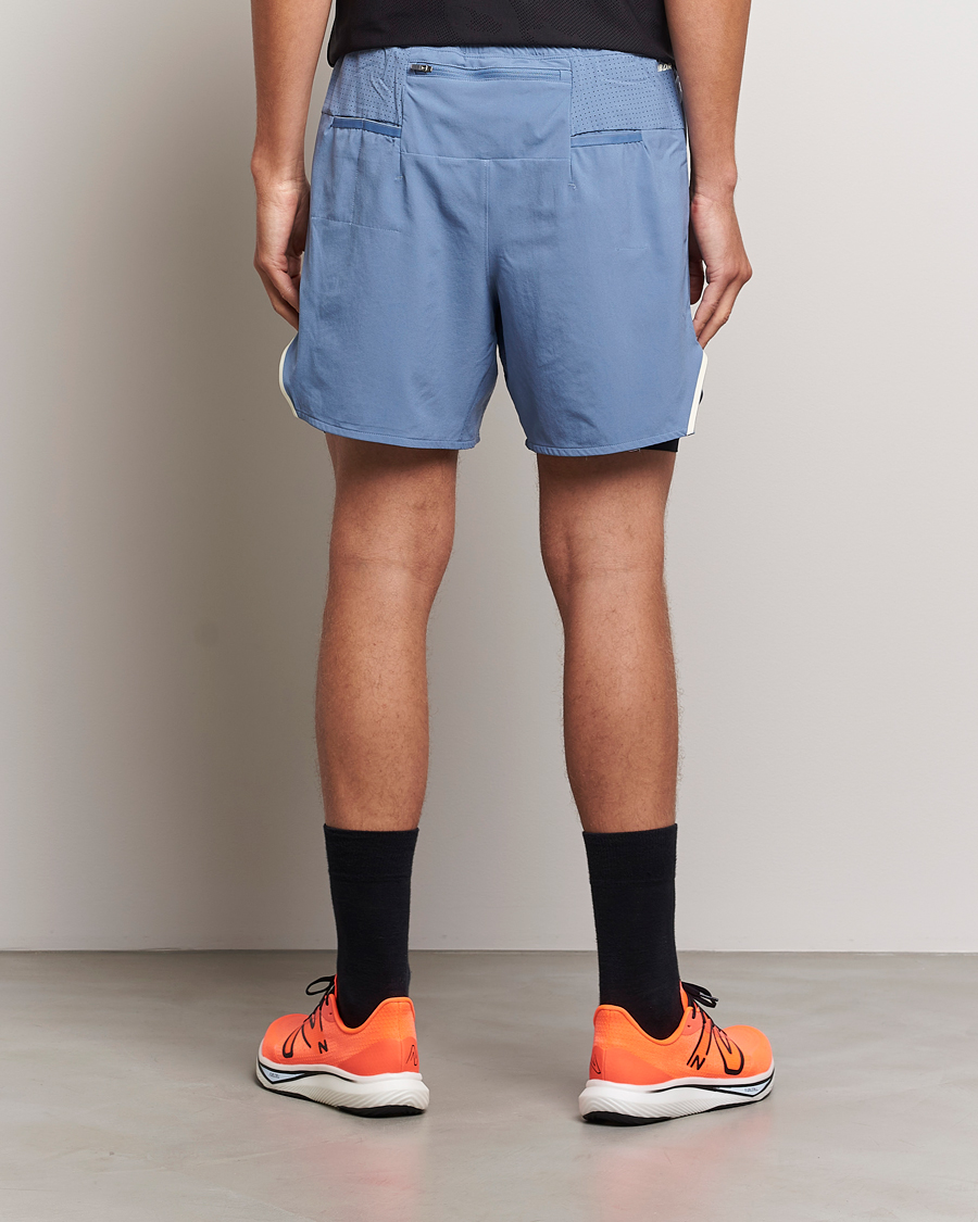 Heren | Korte broek | New Balance | Running Q Speed 2 in 1 Shorts Mercury Blue