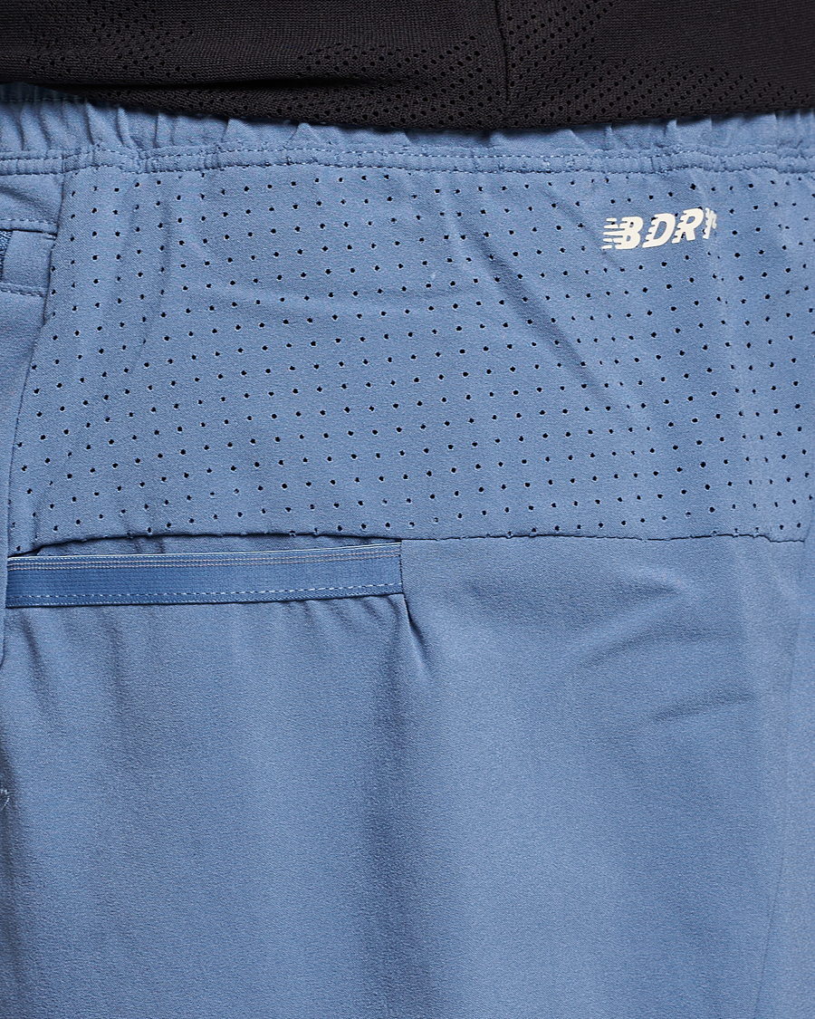 Heren | Korte broek | New Balance | Running Q Speed 2 in 1 Shorts Mercury Blue