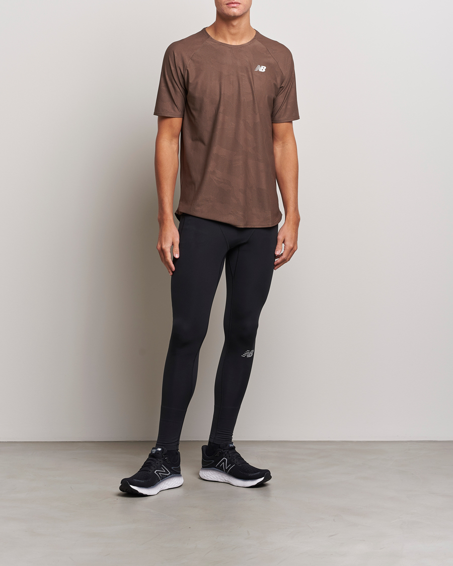 Heren | Broeken | New Balance | Running Impact Run Tights Black