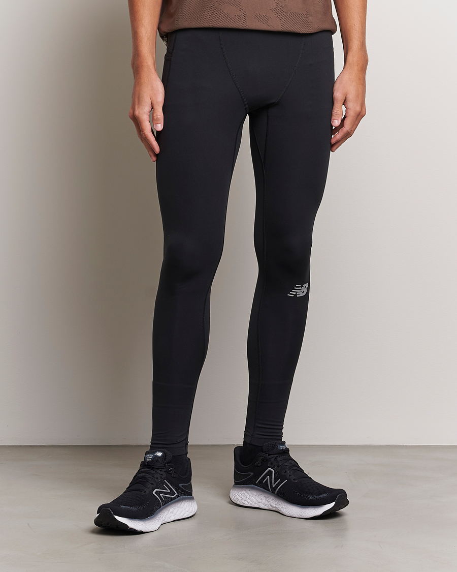 Heren | Broeken | New Balance | Running Impact Run Tights Black