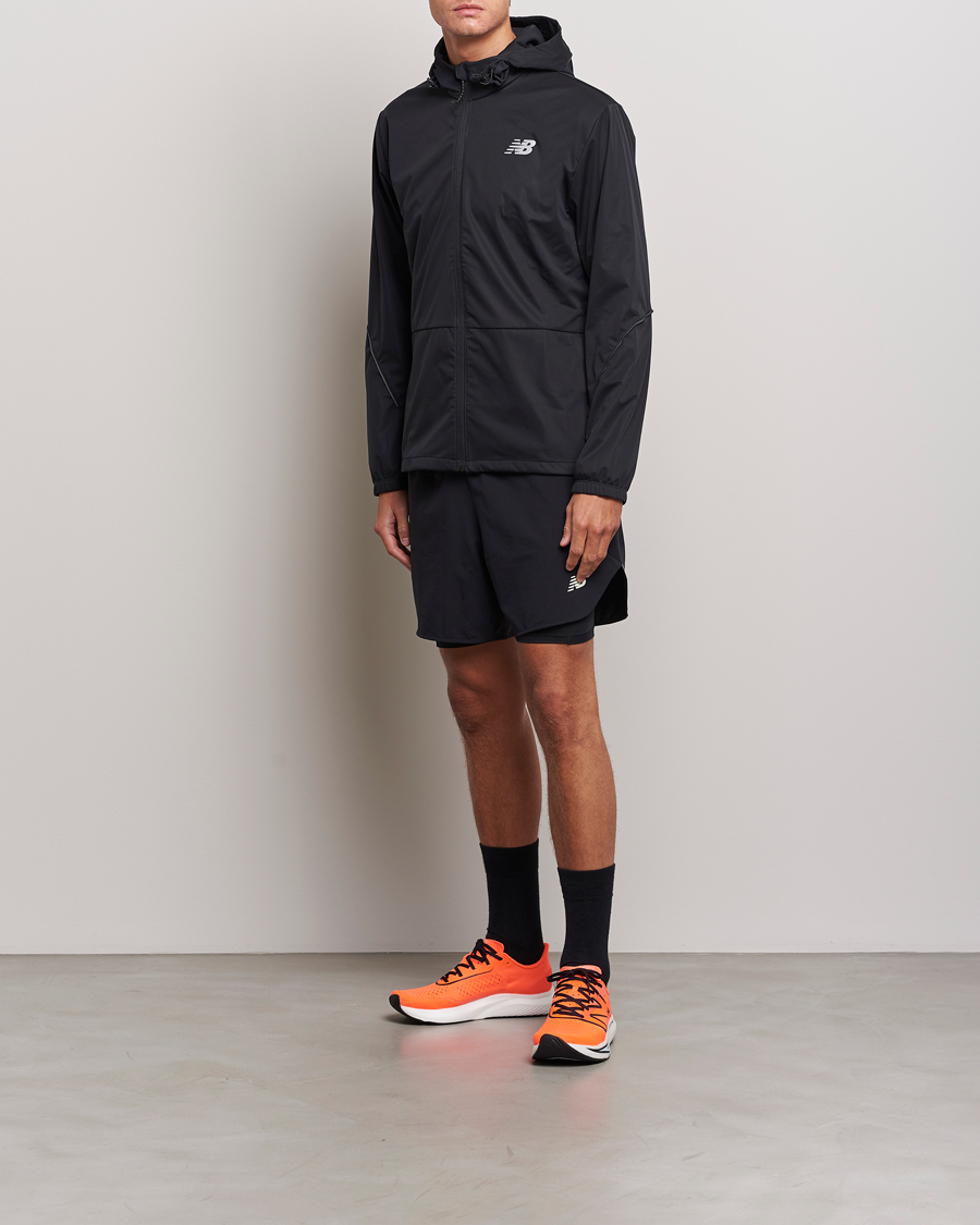 Heren | Jassen | New Balance Running | Impact Run Water Defy Jacket Black