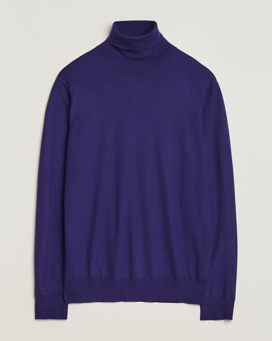 Heren | Truien | Ralph Lauren Purple Label | Cashmere Jersey Rollneck Purple