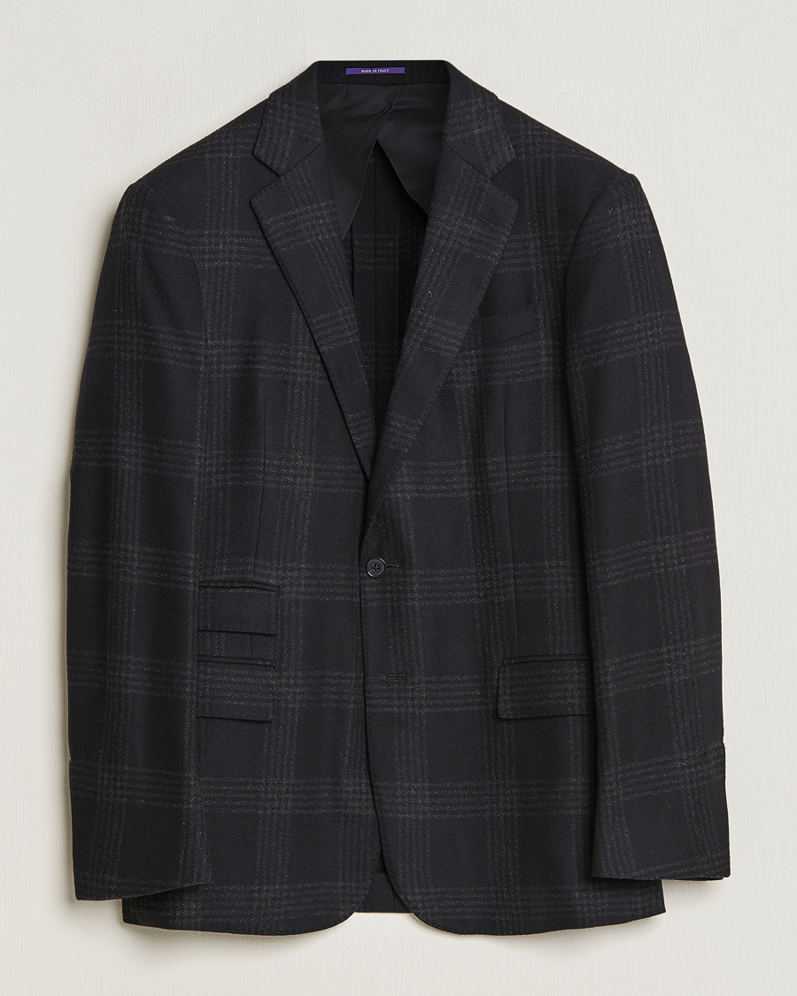 Heren | Blazers | Ralph Lauren Purple Label | Breasted Sportscoat Black