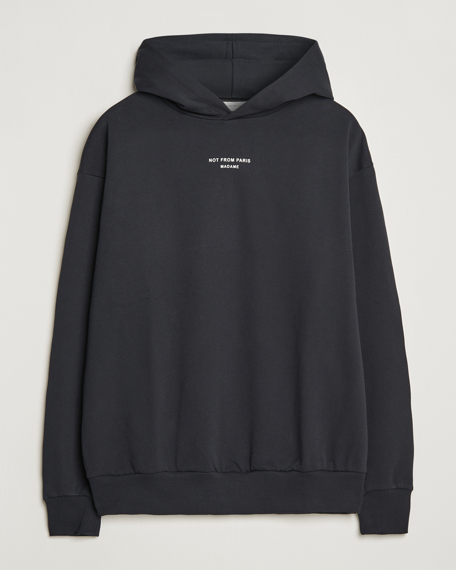 Heren | Truien | Drôle de Monsieur | Classic NFPM Hoodie Black