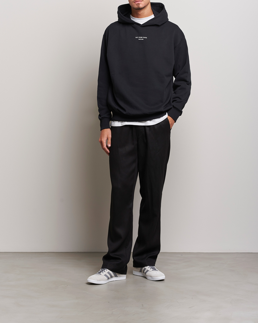 Heren | Truien | Drôle de Monsieur | Classic NFPM Hoodie Black