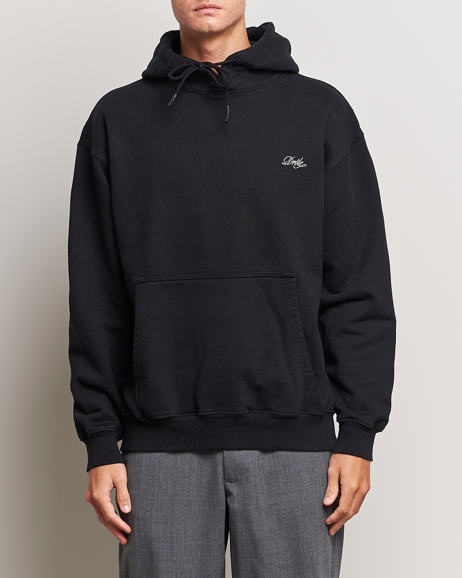 Heren | Sale -40% | Drôle de Monsieur | Signature Hoodie Black