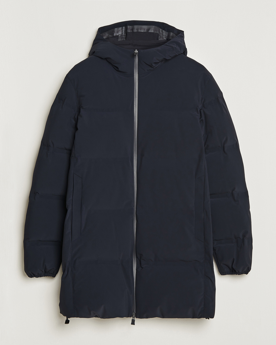 Heren | Jassen | Herno | Laminar Stretch Nylon Down Coat Navy