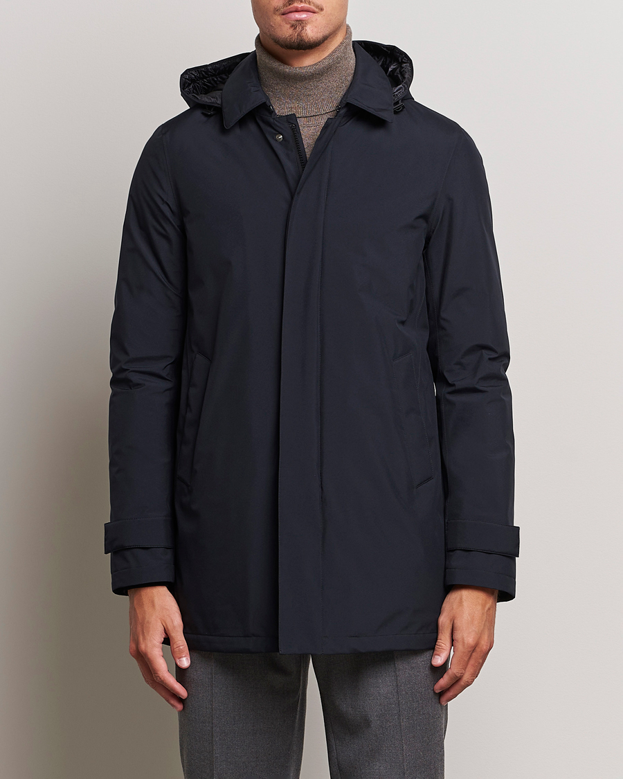 Heren |  | Herno | Laminar Goretex Down Coat Navy