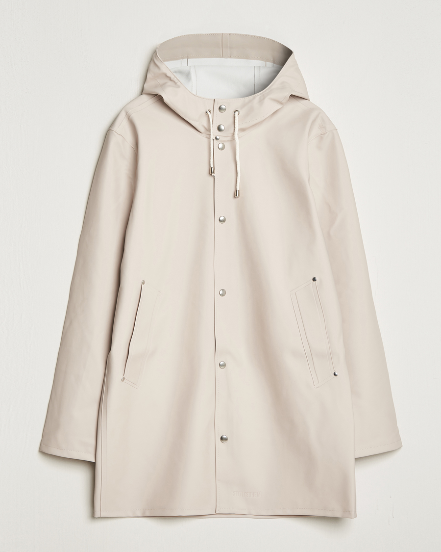 Heren | Jassen | Stutterheim | Stockholm Raincoat Light Sand