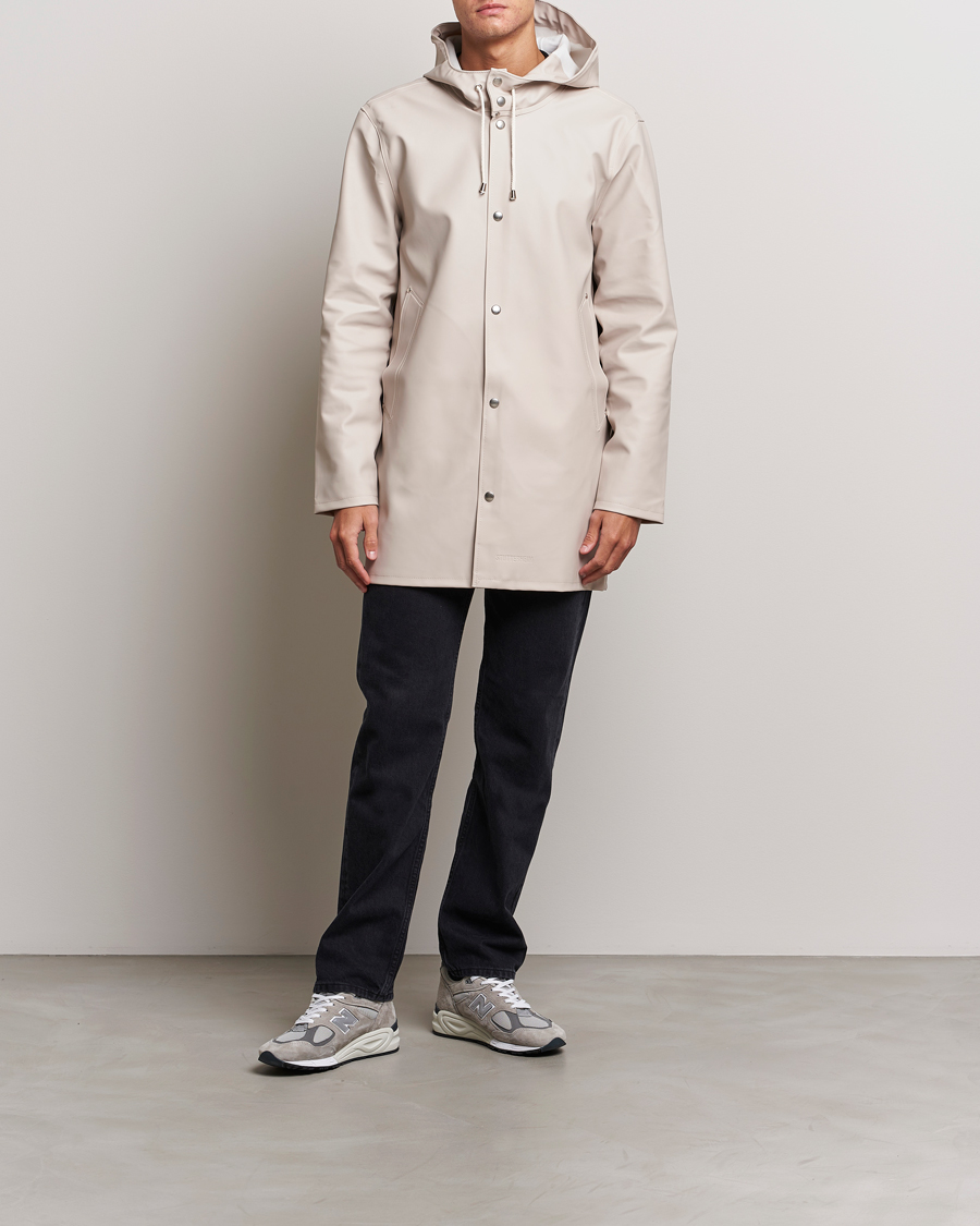 Heren | Jassen | Stutterheim | Stockholm Raincoat Light Sand