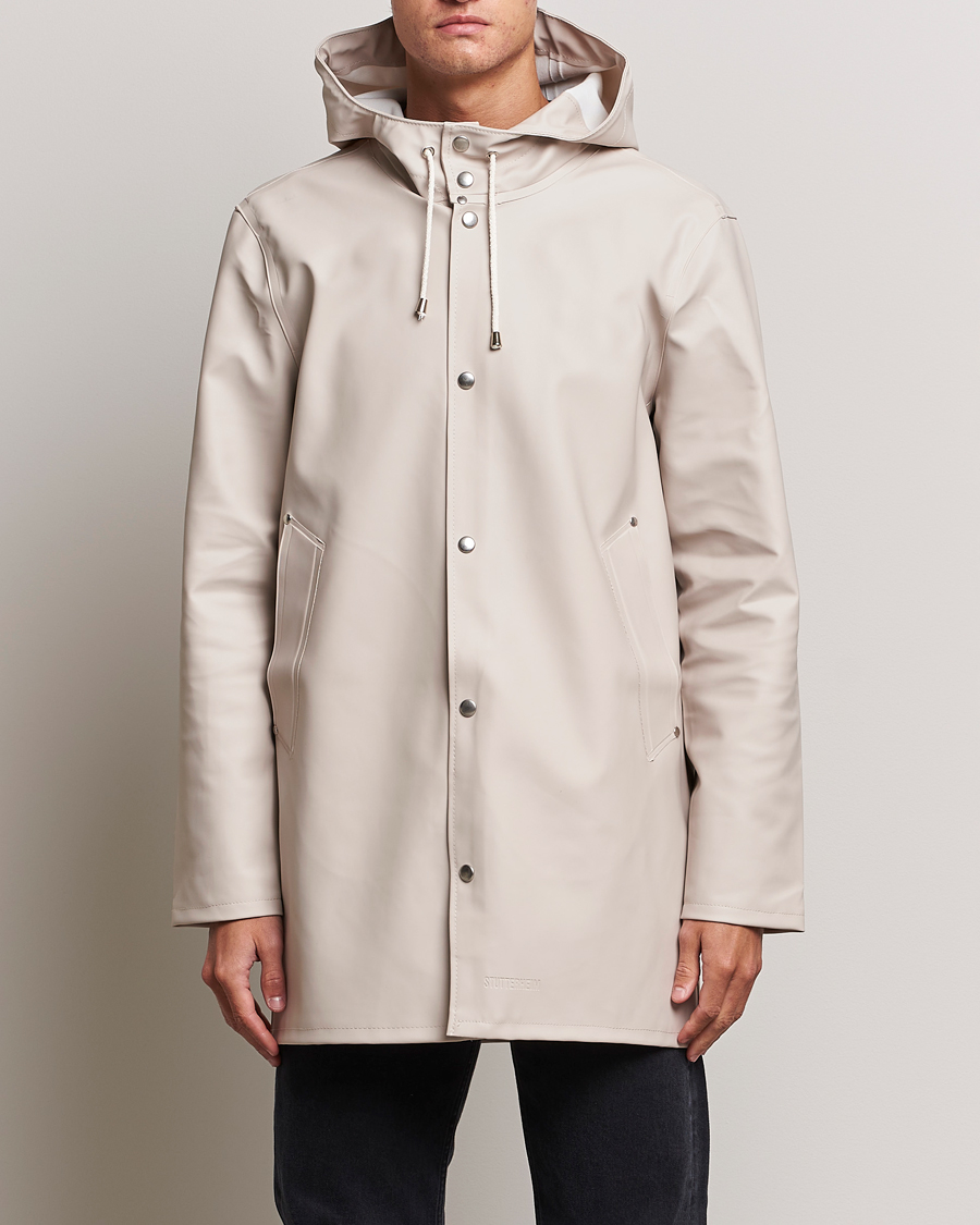 Heren | Regenjassen | Stutterheim | Stockholm Raincoat Light Sand