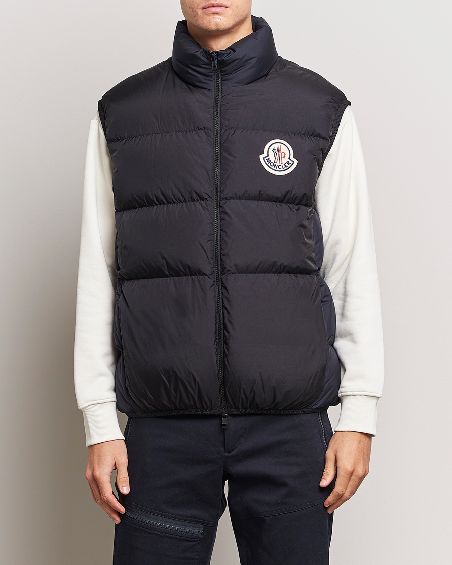 Heren | Gilets | Moncler | Almaz Down Vest Black