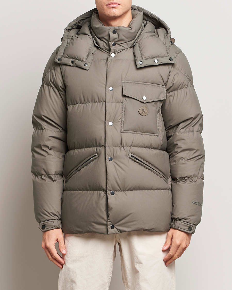 Heren | Jassen | Moncler | Loiret Down Parka Taupe