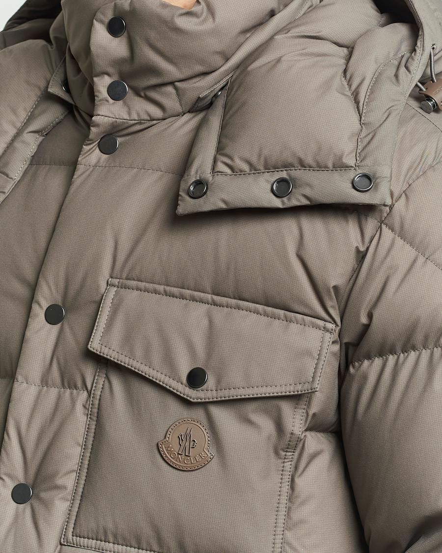 Heren | Jassen | Moncler | Loiret Down Parka Taupe