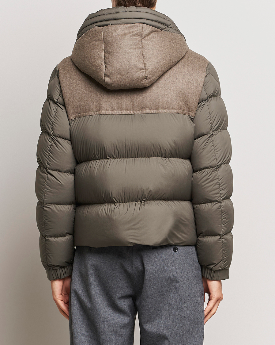 Heren | Jassen | Moncler | Mussala Short Down Parka Taupe