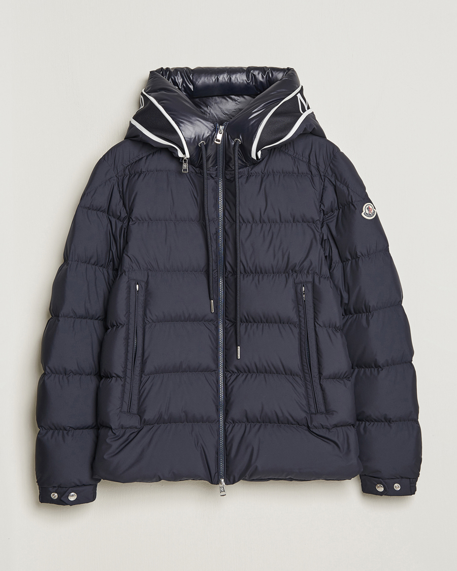 Heren | Moncler | Moncler | Cardere Hooded Down Jacket Navy