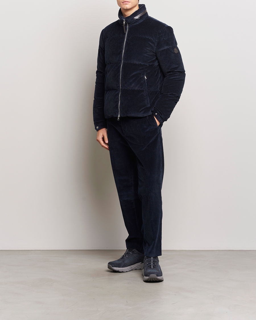 Heren | Broeken | Moncler | Corduroy Pants Navy