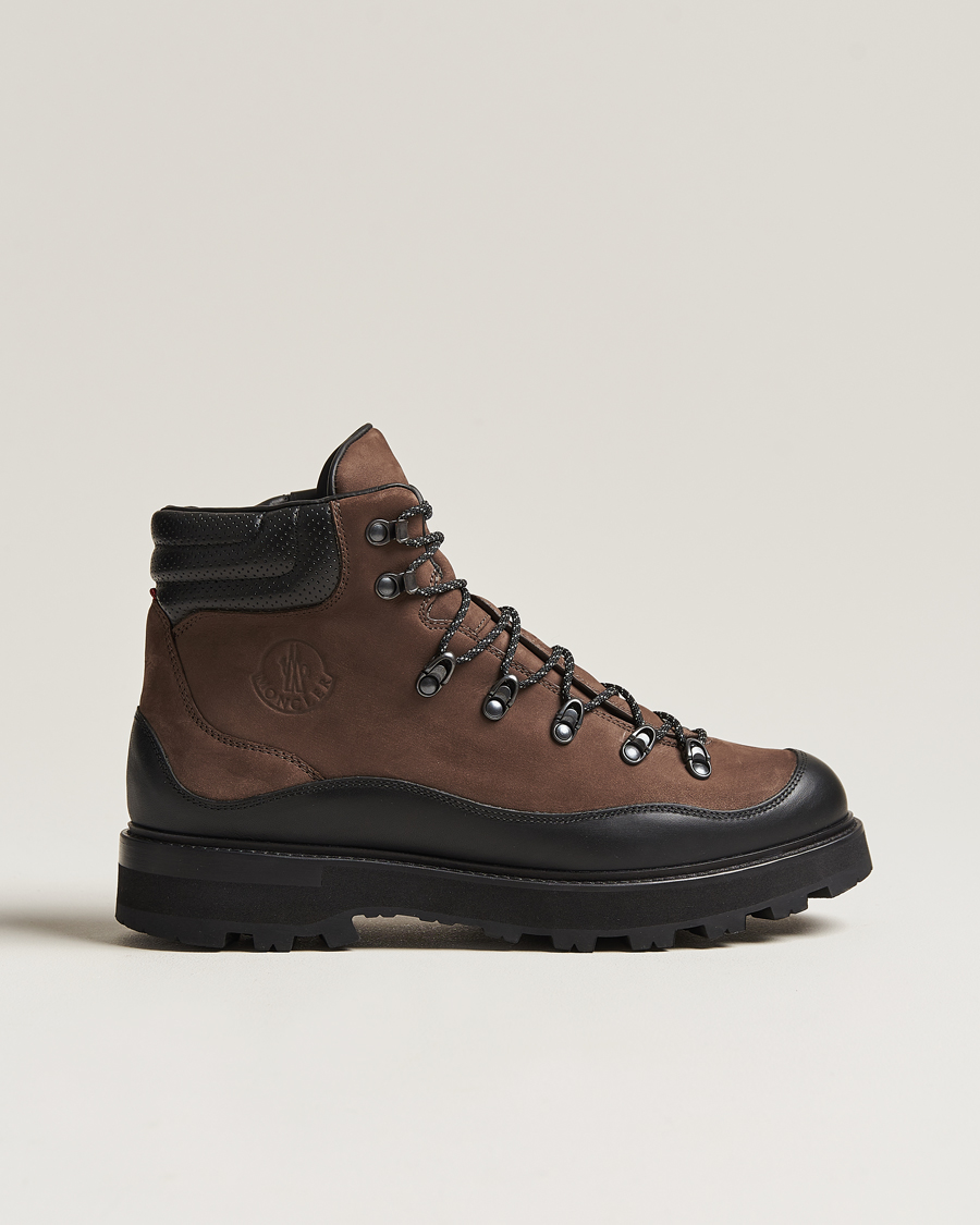 Heren | Moncler Peka Trek Hiking Boots Brown/Black | Moncler | Peka Trek Hiking Boots Brown/Black