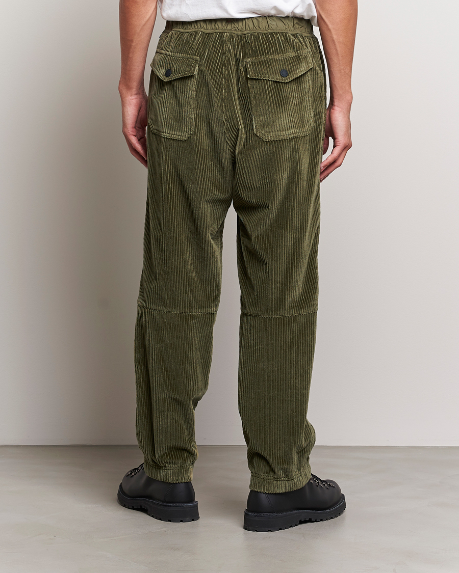 Heren | Broeken | Moncler Grenoble | Tech Panel Corduroy Trousers Olive