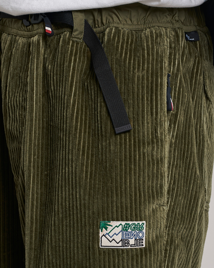 Heren | Broeken | Moncler Grenoble | Tech Panel Corduroy Trousers Olive