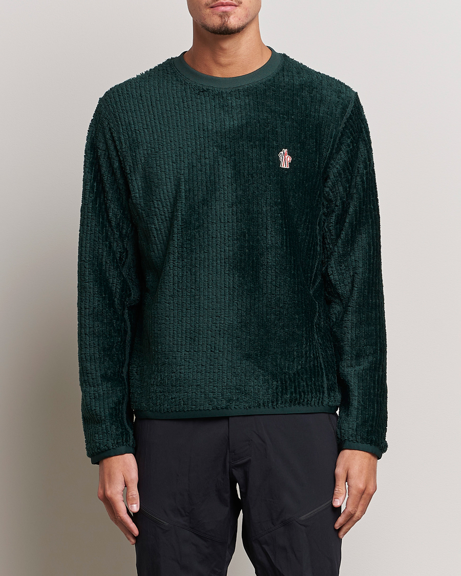 Heren | Moncler | Moncler Grenoble | Fluffy Sweatshirt Green